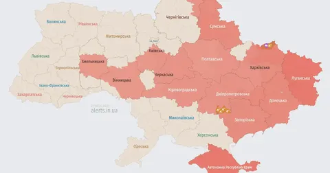 Уночі Україну атакують «Шахеди»: напрямки руху