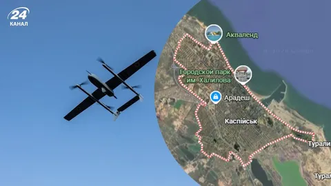 Вибухи поблизу порту Каспійськ: дрони атакували Дагестан