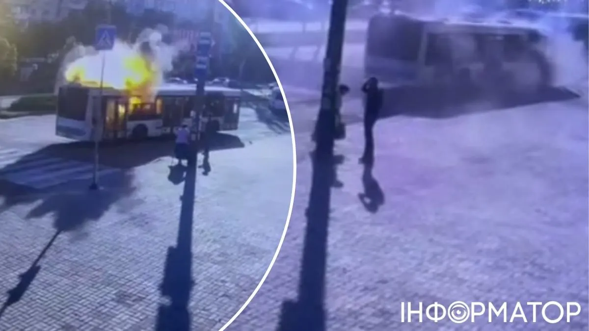 FPV-дрон РФ вдарив по автобусу в Запоріжжі: троє поранених