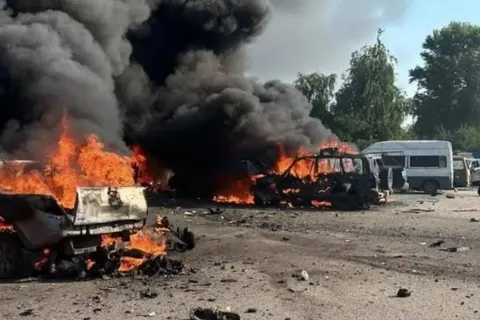 Ракетний удар по Печенігах: 10 постраждалих, серед них двоє дітей