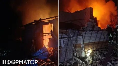Удар по Харкову: дрони влучили у багатоповерхівку та склад