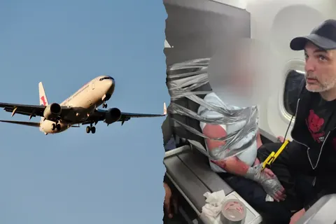 На рейсі American Airlines пасажира примотали скотчем до сидіння