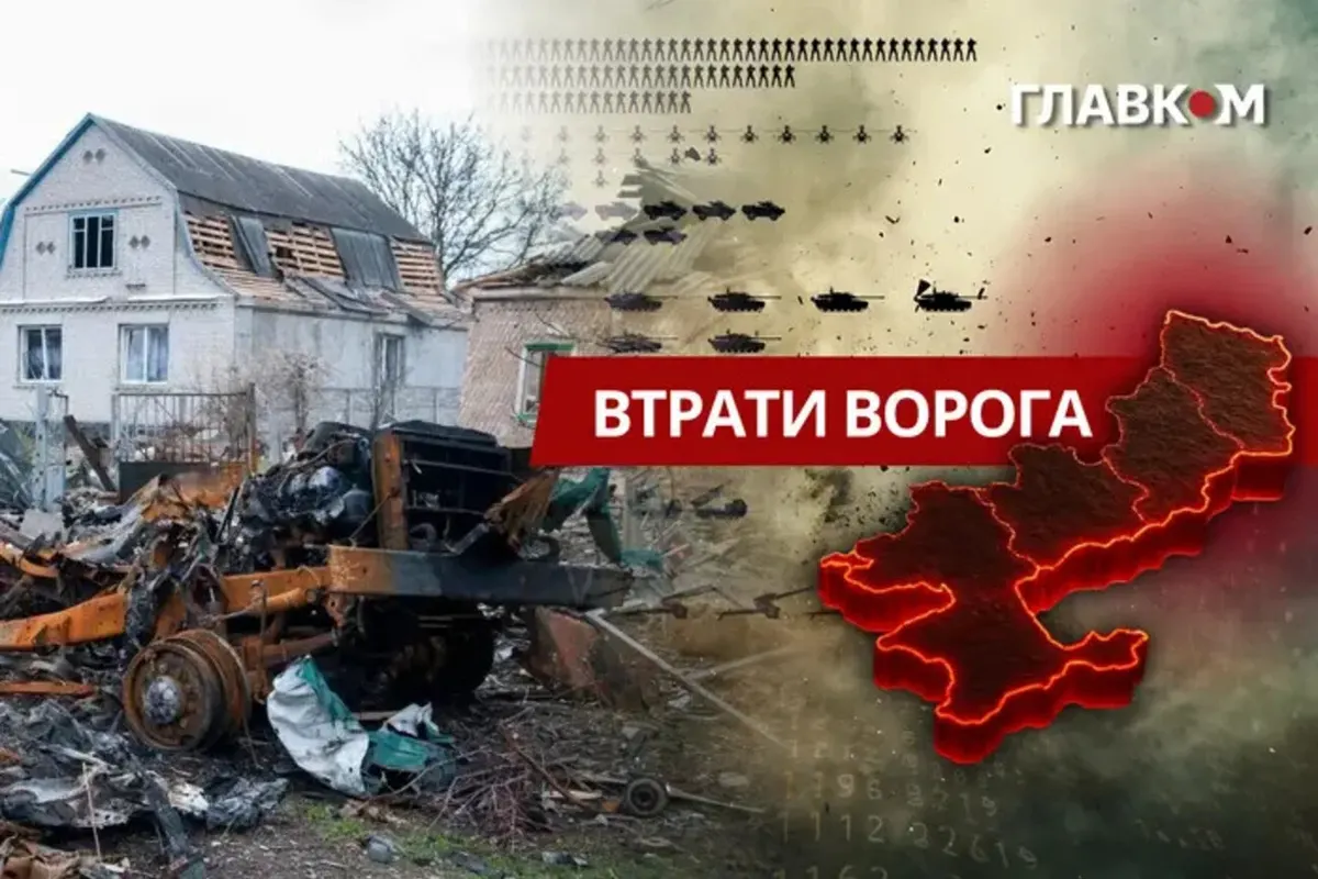 Генштаб оновив дані про втрати РФ: за добу — 1660 осіб і 75 артсистем