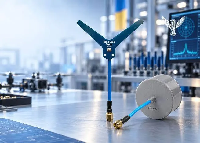 BlueBird Tech показала антени CLOVER і PCB VeeDip власного виробництва