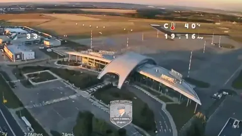 FPV-дрон Сил оборони пролетів над центром Бєлгорода