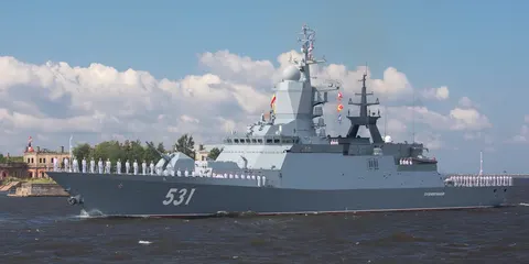Росія нагородила командира корвета за сигнальні ракети в бік гелікоптера Данії