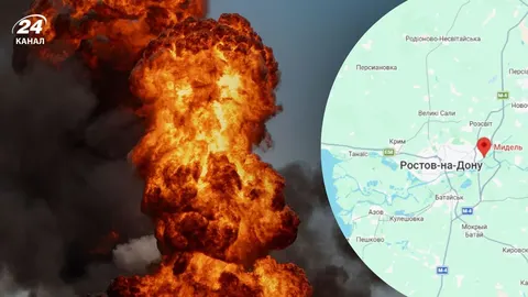 Під Ростовом дрони атакували судно: виникла пожежа