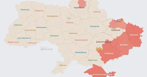 Російські Shahed атакують Україну з півдня та сходу: напрямки руху