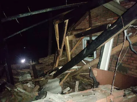 Російські дрони атакували Вінниччину: в громаді загорівся будинок