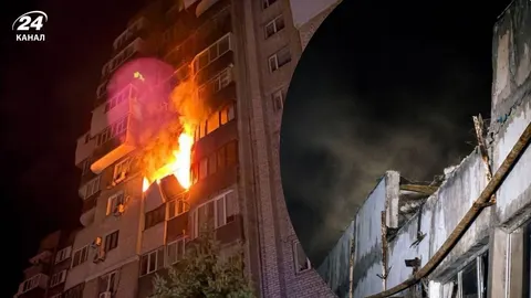 Реактивні дрони атакували Кропивницький і Запоріжжя: пошкоджені багатоповерхівки