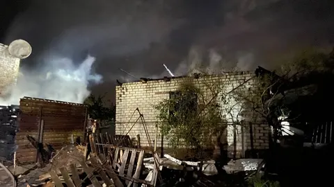 У Чернігові через падіння російського дрона поранено четверо людей, серед них діти