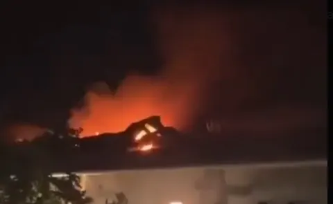Дрони вперше вдарили по Махачкалинському порту на Каспії