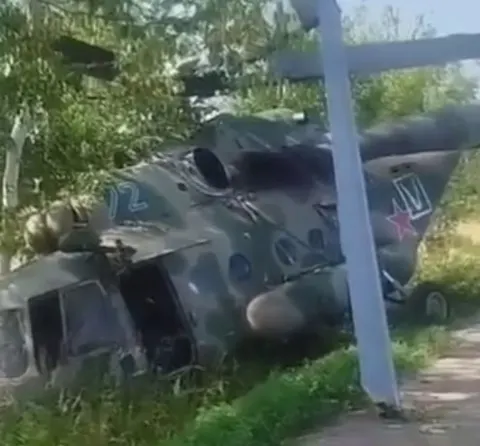 Мі-8 із членами виборчкому жорстко сів на трасу на Сахаліні