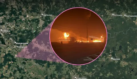 Дрони FP-1 уразили складський комплекс у Підмосков'ї