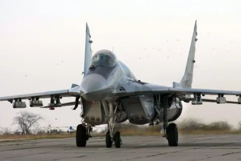МіГ-29 завдав удару по скупченню російської піхоти: опубліковано відео