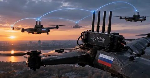 Росія застосовує дрони з Mesh-модемами: що це змінює в небі