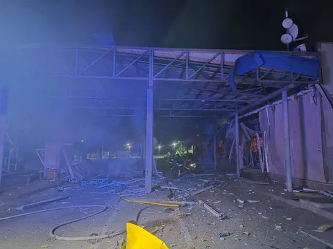 Російські дрони вдарили по пункту пропуску «Орлівка» на кордоні з Румунією
