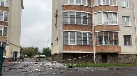 Атака дронів на Стрий: три влучання, постраждалих немає
