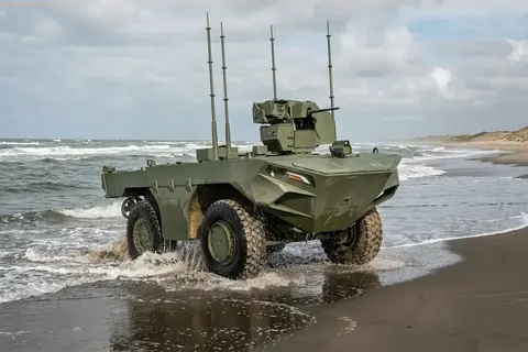 Туреччина показала безпілотний амфібійний апарат U-MAV для морського десанту