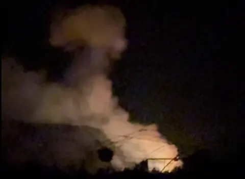Дрони вдарили по складу боєприпасів росіян на Донеччині