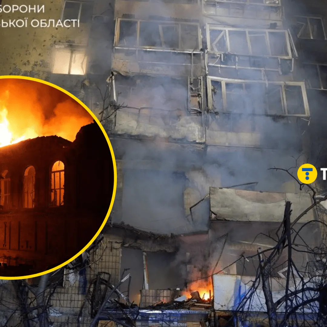 Росія атакувала дронами Запоріжжя: пошкоджено чотири об'єкти, п'ятеро постраждалих