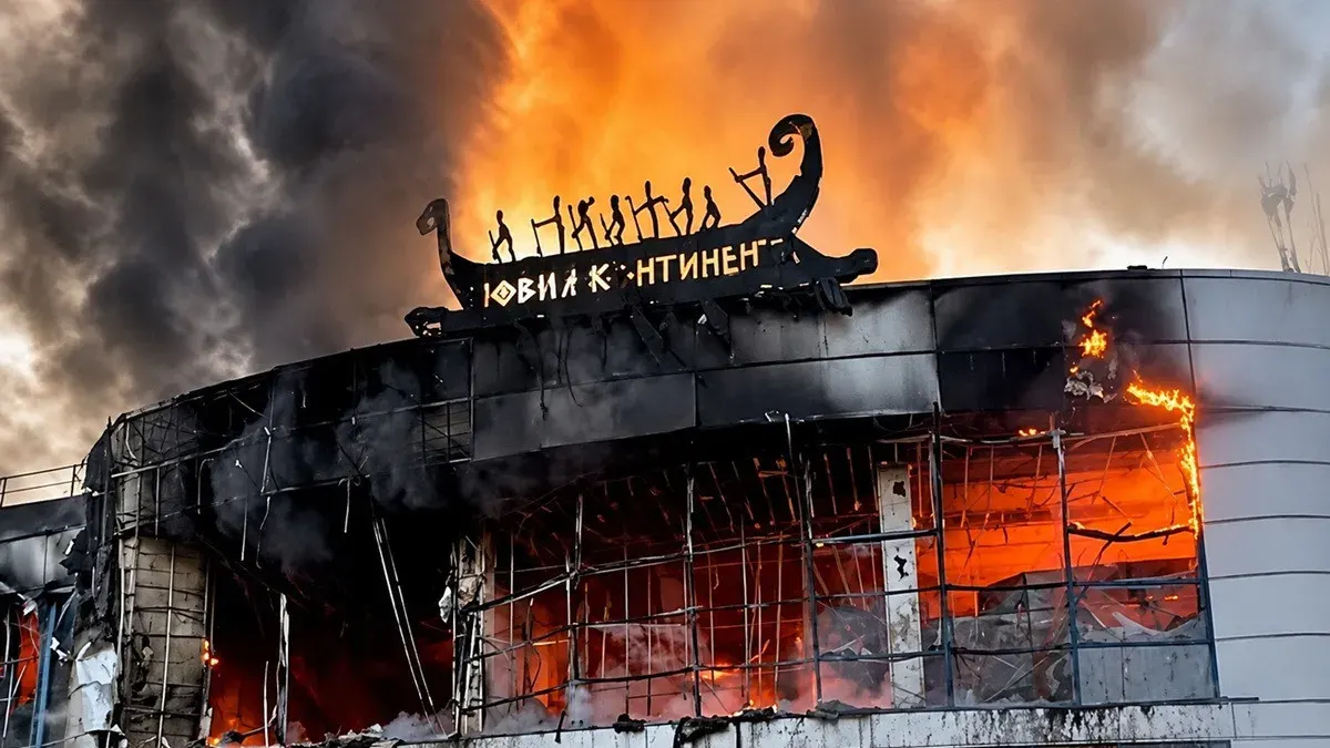 Удар дрона по ТРЦ «Новий континент» у Дніпрі: двоє поранених, другий поверх вигорів