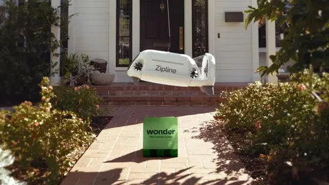 Дрони Zipline почнуть доставляти їжу для Uber Eats у США вже у 2026 році