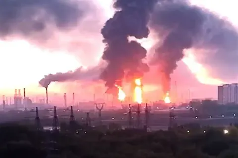 У Москві бетонують ТЕЦ-8 після атаки дронів на столицю РФ
