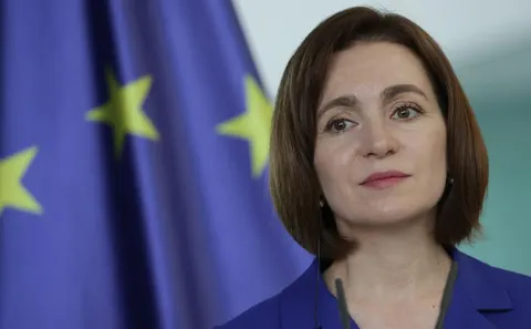 Санду: частина російських дронів залітає в Молдову навмисно