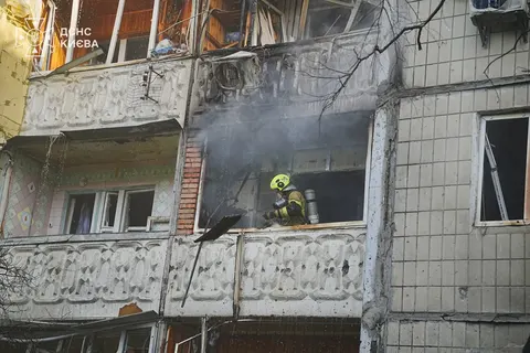 Атака БпЛА на Київ: 14 постраждалих, серед них двоє дітей