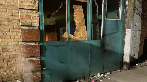 Російський дрон поцілив по пожежній частині на Запоріжжі