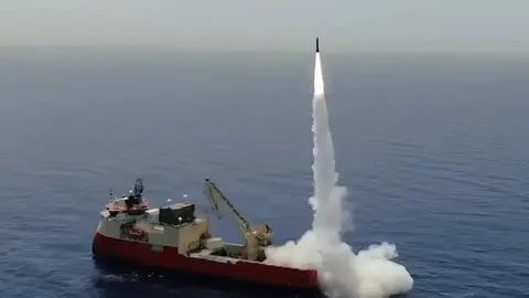 Німецький фрегат випробував ізраїльську балістичну ракету LORA у Північній Атлантиці