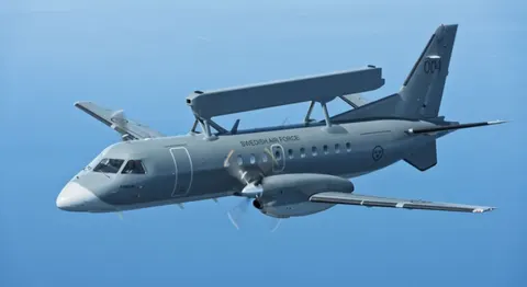 Шведський ASC 890 уже виконує завдання в небі України
