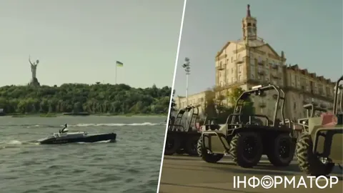 Роботи й морські дрони замість танків: як Київ показав зброю майбутнього