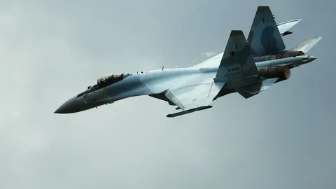 У Курській області зіткнулися два російські винищувачі Су-35С