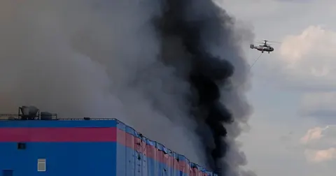 Дрон уразив склад Ozon в Оренбурзі: момент удару на відео