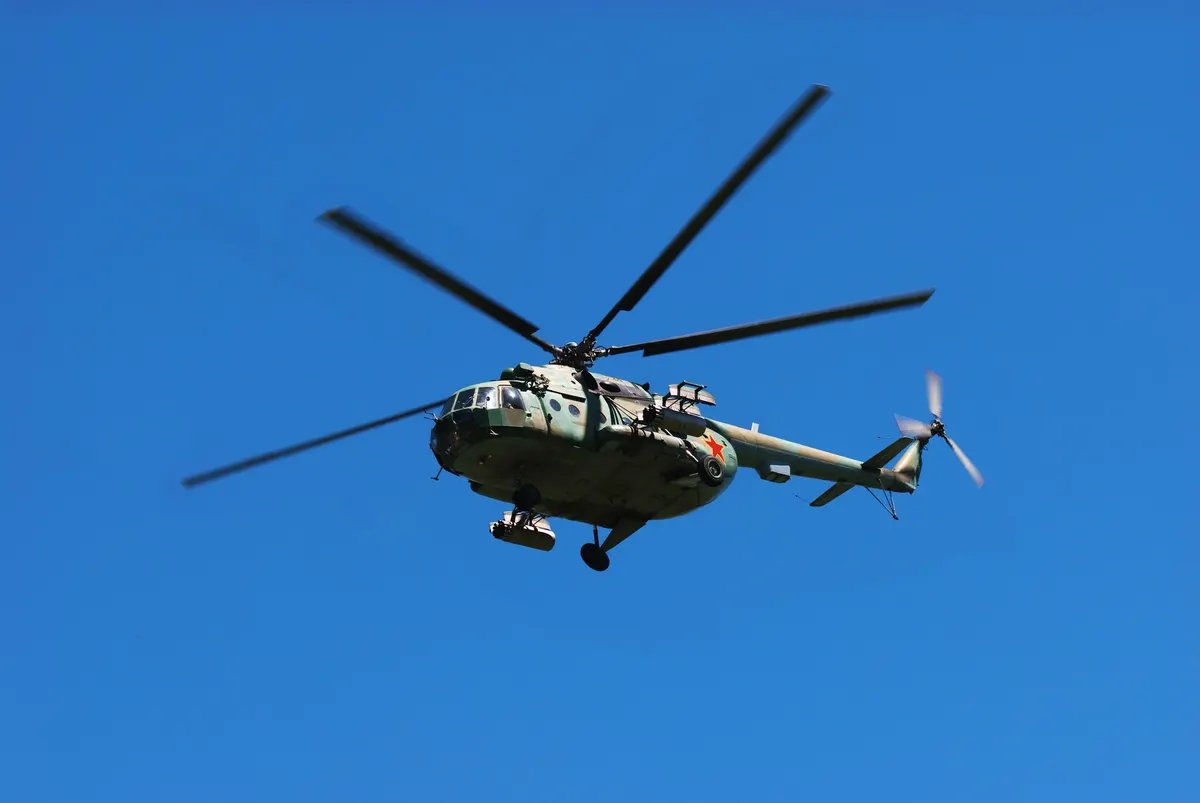 Російський Мі-8 залетів у Польщу: 300 метрів і 42 секунди