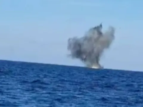 Розслідування: збитий біля Констанци морський дрон ніс вибухівку