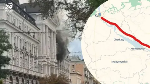 Удар по СБУ: дрон летів з Донеччини на висоті 7 км