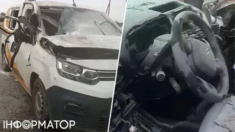 Російський дрон ударив по пересувному відділенню Укрпошти на Сумщині