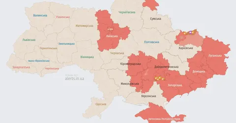 БпЛА атакують Україну вночі: напрямок руху та цілі
