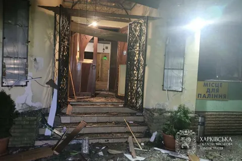Удар по Харківщині: 4 постраждалих, пошкоджені будинки та техніка