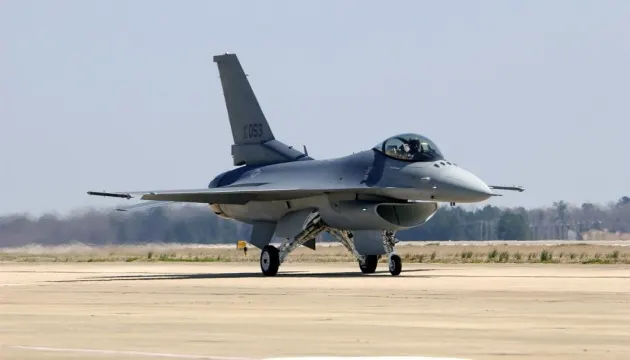 У Техасі під час навчального польоту розбився винищувач F-16 Нацгвардії