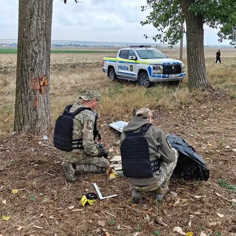 Російський дрон упав у Молдові за два кілометри від кордону з Україною