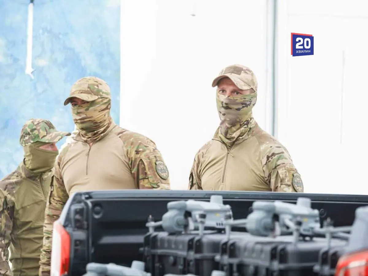 «Артан» отримав два авто та 20 дронів DJI Matrice