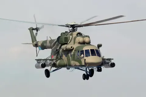 Російський Мі-8 порушив повітряний простір Польщі біля Бранево