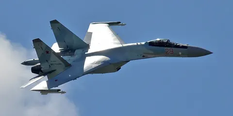 У Курській області зіткнулися два російські винищувачі Су-35С