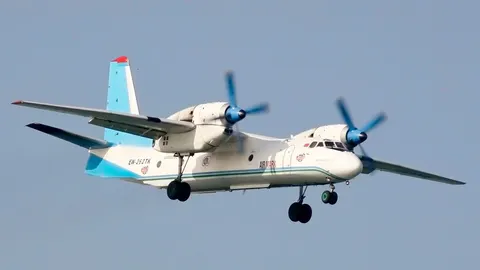 Український Ан-32 ДСНС здійснив узгоджений переліт до Молдови