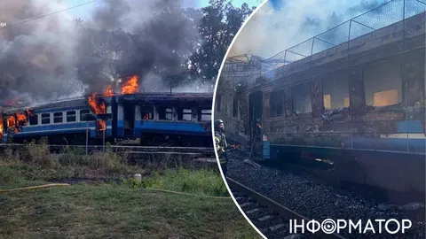 Російські БпЛА вдарили по дизель-поїзду на Сумщині: 10 постраждалих