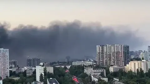 У Києві погіршилась якість повітря після атаки дронів та пожежі — КМДА